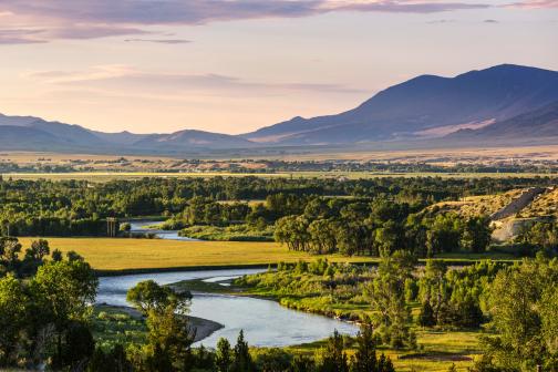 Montana mountain landscape