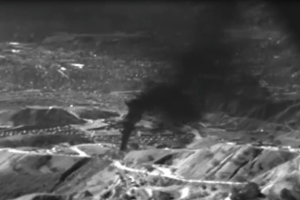 Accurately measuring methane’s impact Infrared picture of methane leak